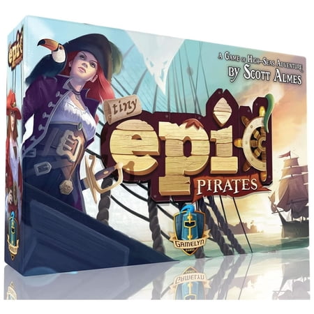 Gamelyn Games Tiny Epic Pirates Strategy Card Game High-Seas Adventure