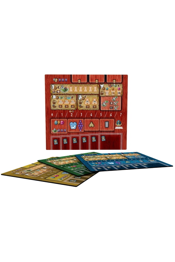 Gamelyn Games Tiny Epic Vikings - Clan Mats (4) New