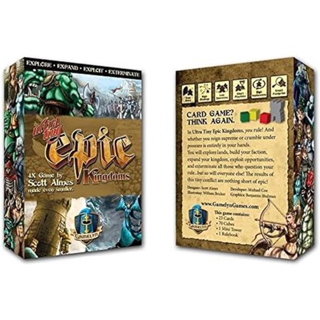 Gamelyn Games Ultra-Tiny Epic Kingdoms Pocket Board Game