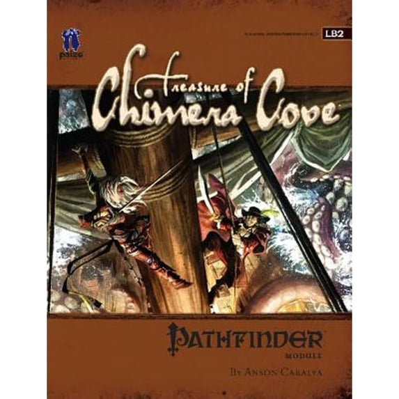 Pre-Owned Treasure of Chimera Cove: Pathfinder Module LB2 (Paperback) 160125119X 9781601251190