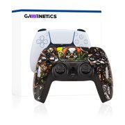Gamenetics Custom Official Wireless Bluetooth Controller for PS5 Console - PC - Un-Modded - Video Gamepad Remote (Clown)