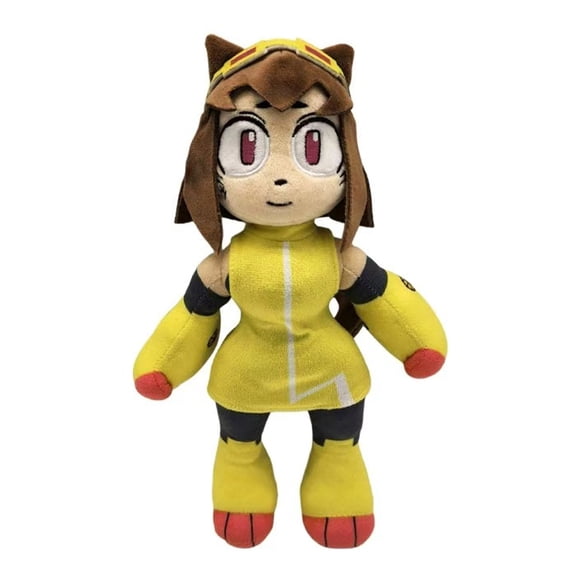Gameoverse Kit Plush, Standing Cat Girl Character Doll, 9.8 in