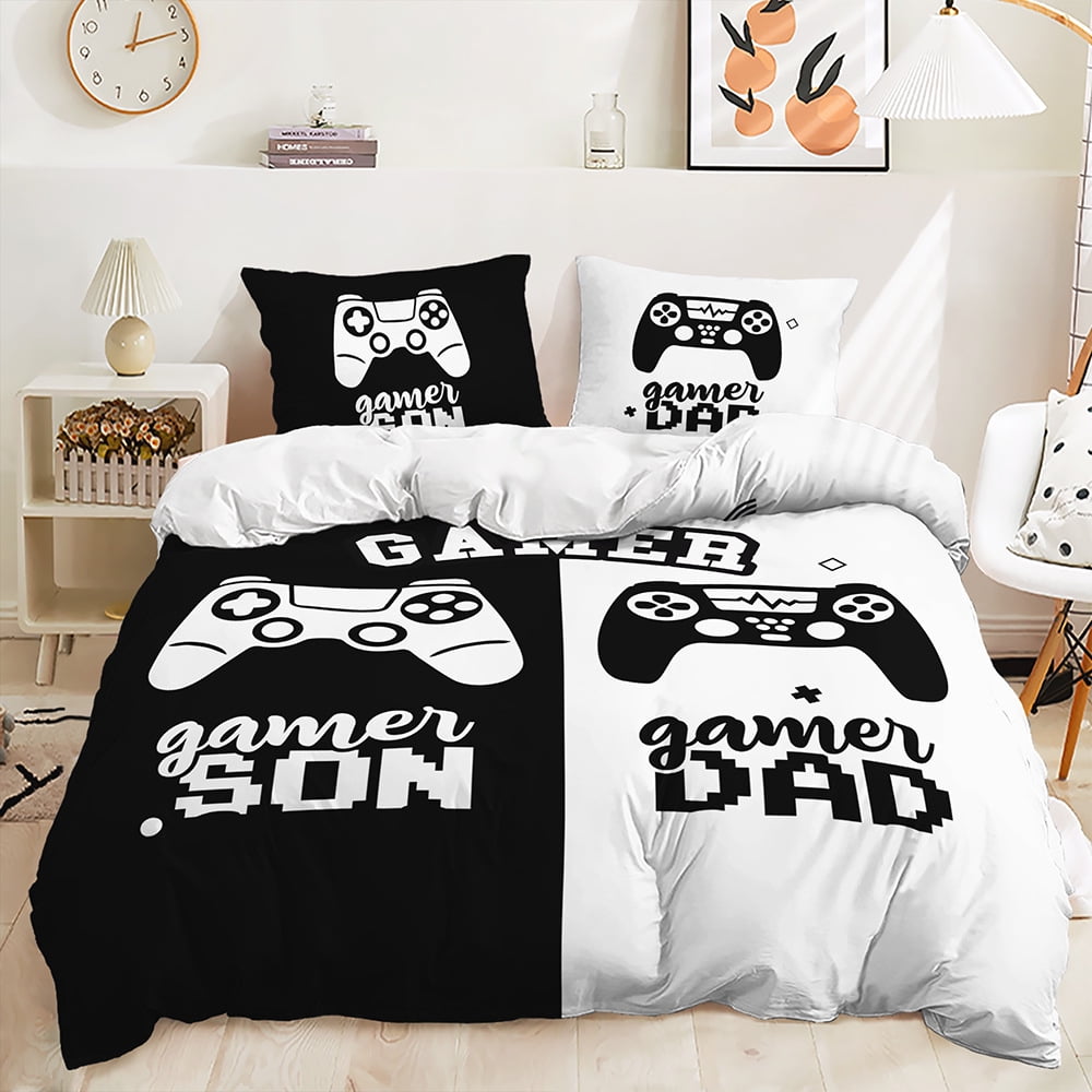 Gamepad Comforter Cover Set Games Bedding Set Boys Teen Kids Girls