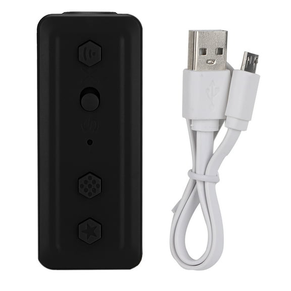 Gamepad Game Controller Handle Wireless Converter For GC/Wii/PC/NES/SNES/ (Black)