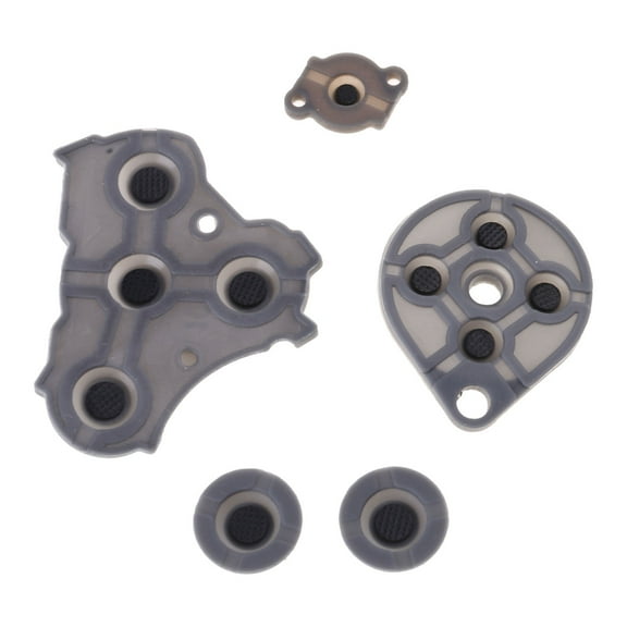 Gamepad Gamecube Silicone Conductive Rubber Pads Replacement for NGC Controller