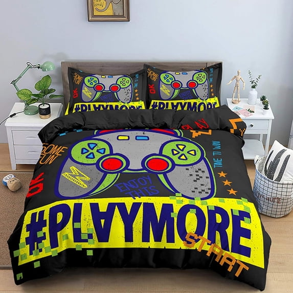 Gamepad Gamepad Duvet Cover Set,Bedding Set for Kids and Adult, Home Decor, King Size