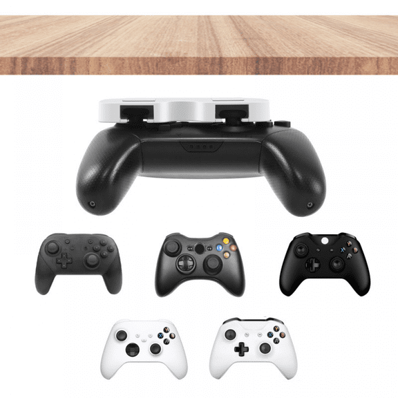 Gamepad Hook Holder Game Accessories for Xbox 360/Series S or X Controller Hanger Storage Stand Gamepad Hook Holder-White