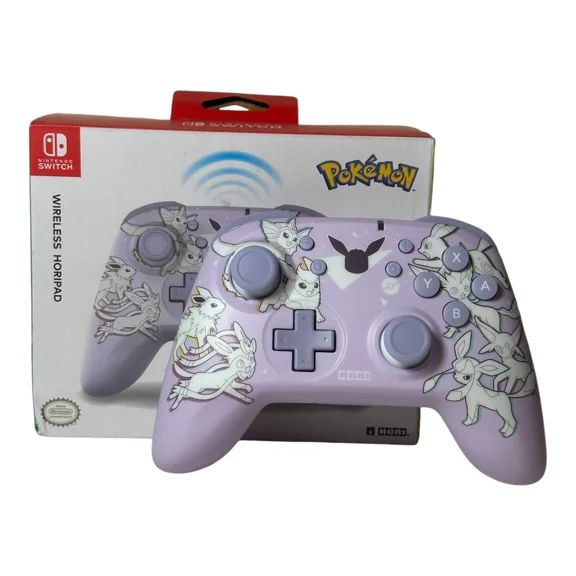 Gamepad Hori NSW 501U POKEMON Horipad Eevee Wireless Lavender Lavender