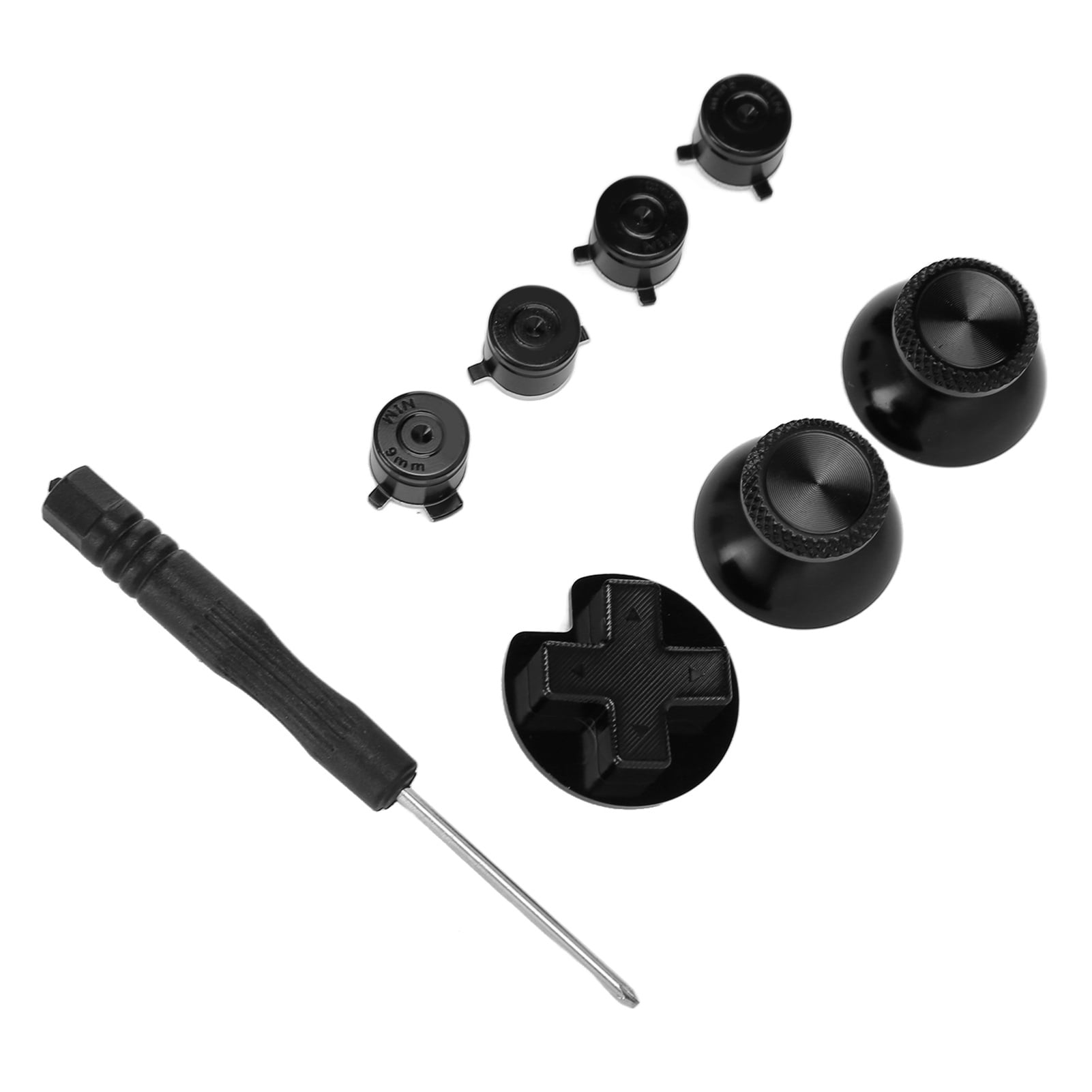 Gamepad Metal Buttons Professional DIY Replacement Game Controller Button Parts for Switch Pro