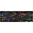 thumbnail image 1 of Gamepad Skateboard Curtain Valance for Kitchen Windows/Bathroom/Living Room/Bedroom Blackout, Rod Pocket Valance Small Window Treatment, 54" W x 18" L Home Decor, 1 of 6