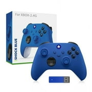Gamepad for Xbox 360 Wireless/Wired Controller 2.4G Wireless Joystick for XBOX 360 PC Game Controller Joypad-Blue
