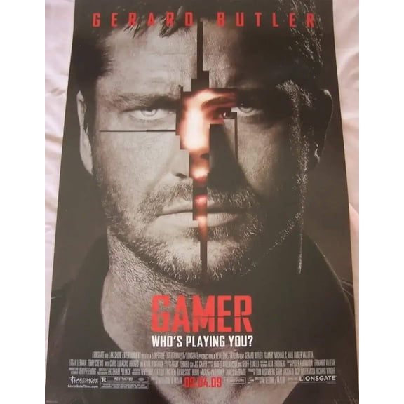 Gamer 2009 mini 13x20 inch movie poster (Gerard Butler)
