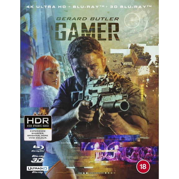 Gamer (4K Ultra HD) Logan Lerman Amber Valletta Terry Crews Alison Lohman Michael C. Hall