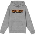 thumbnail image 1 of Gamer Adult Heather Gray Long Sleeve Hoodie-XS, 1 of 3