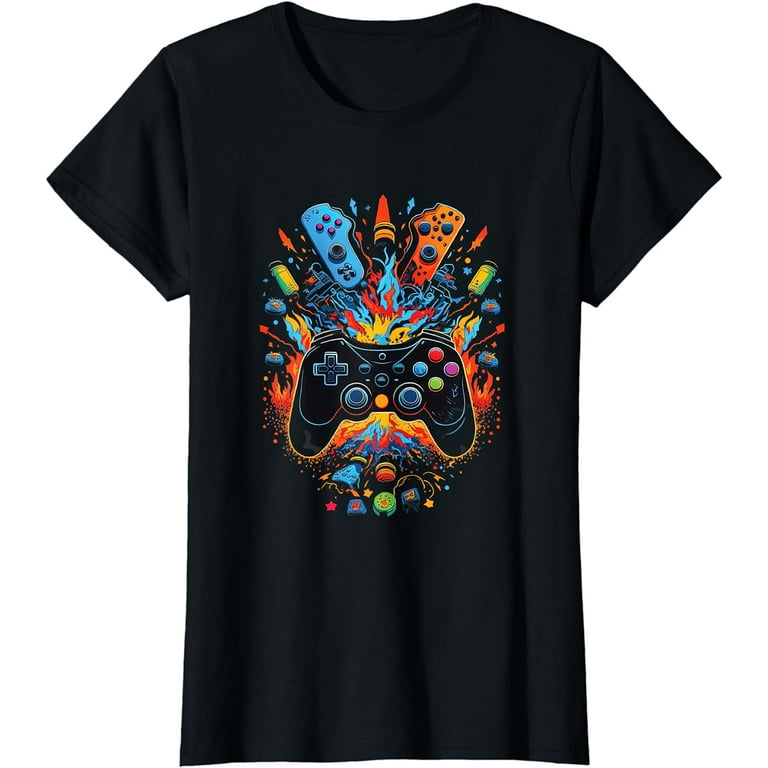Gamer Heartbeat Gaming Video Games Graphic Boys Teens Gift T-Shirt Gamer Heartbeat Gaming Video Games Graphic Boys Teens Gift T-Shirt