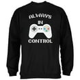 thumbnail image 1 of Gamer Always in Control Black Adult Sweatshirt - Medium, 1 of 1