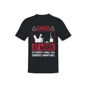 Gamer At Work T-Shirt Men