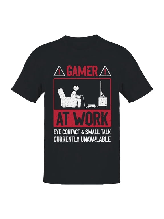 Gamer At Work T-Shirt Men