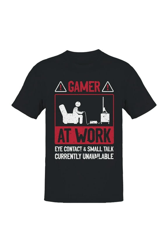 Gamer At Work T-Shirt Men
