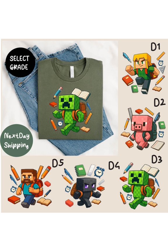 Gamer Back To School Shirt, Gamer Boys Tee, Back To School, First Day Of School, Teacher School, School For Boys, All Size S-5Xl