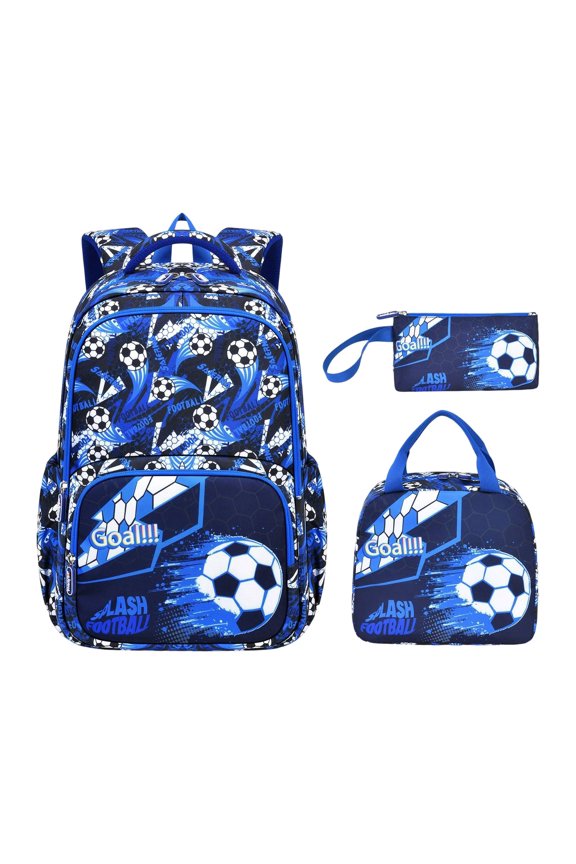 Gamer Backpack Set for Students, 3-Piece Lightweight Large Capacity Bag ,Game Controller Design for students,Back to School Gift