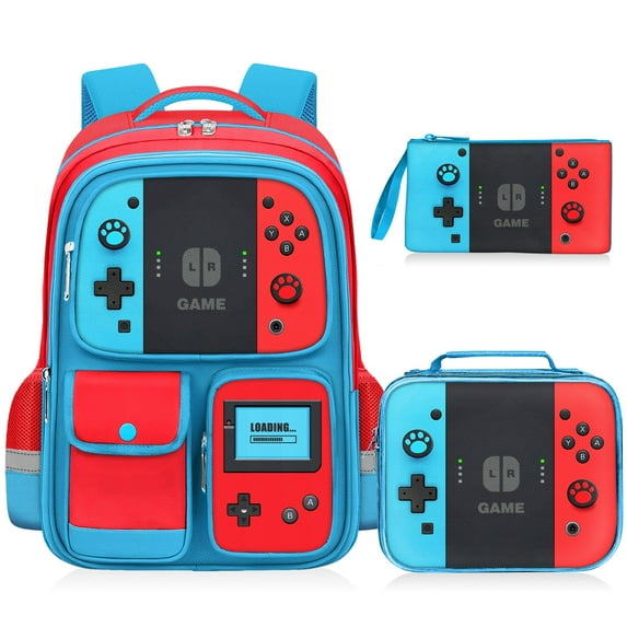 Gamer Backpack for Travel Lightweight Double Shoulder and Compact Single Compartment
