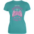 thumbnail image 1 of Gamer Birthday Level Up Pink Juniors Soft T Shirt Blue X-LG, 1 of 1