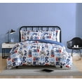 thumbnail image 1 of Gamer Blue Grey 2-Piece Ultra Soft Microfiber Comforter Set - Twin, 1 of 6