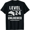 thumbnail image 1 of Gamer Boyfriend 24th Birthday Funny 24 Yrs Old Video Gaming T-Shirt, 1 of 3