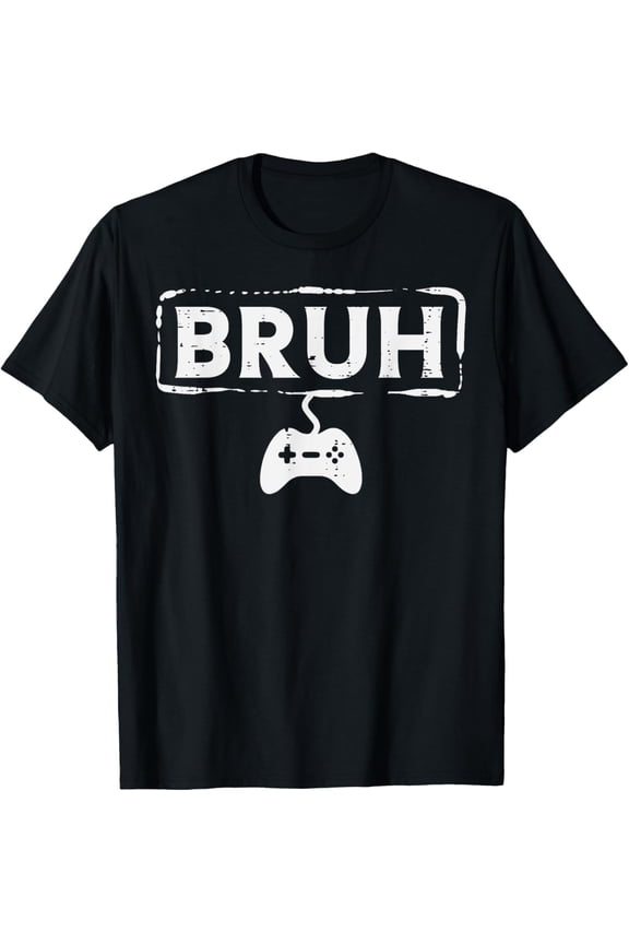 Gamer Bruh Video Game Funny Gaming Teen Men Boys Kids Youth T-Shirt