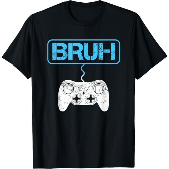 Gamer Bruh Video Game Funny Gaming Teen Men Boys s Youth T-Shirt