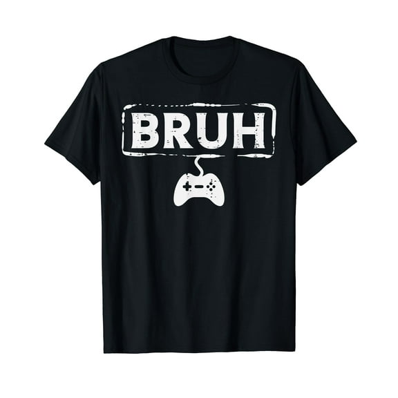 Gamer Bruh Video Game Funny Gaming Teen Men Boys Kids Youth T-Shirt