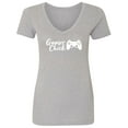 thumbnail image 1 of Gamer Chick Womens V-Neck T-Shirt, 1 of 3