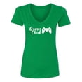 thumbnail image 1 of Gamer Chick Womens V-Neck T-Shirt, 1 of 2