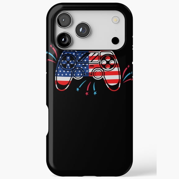 Gamer Controller Flag Device Cover for iPhone Case 17 11 12 13 14 15 16 Pro Max