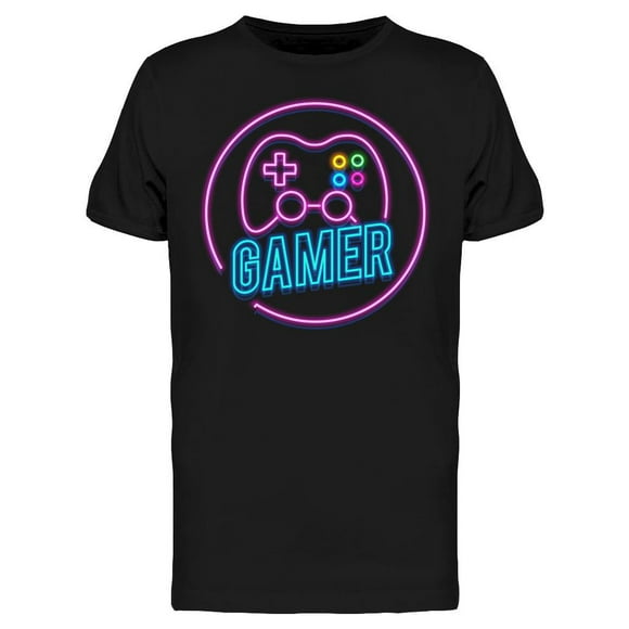 Gamer Controller T-Shirt Men -Image by Shutterstock, Male Medium
