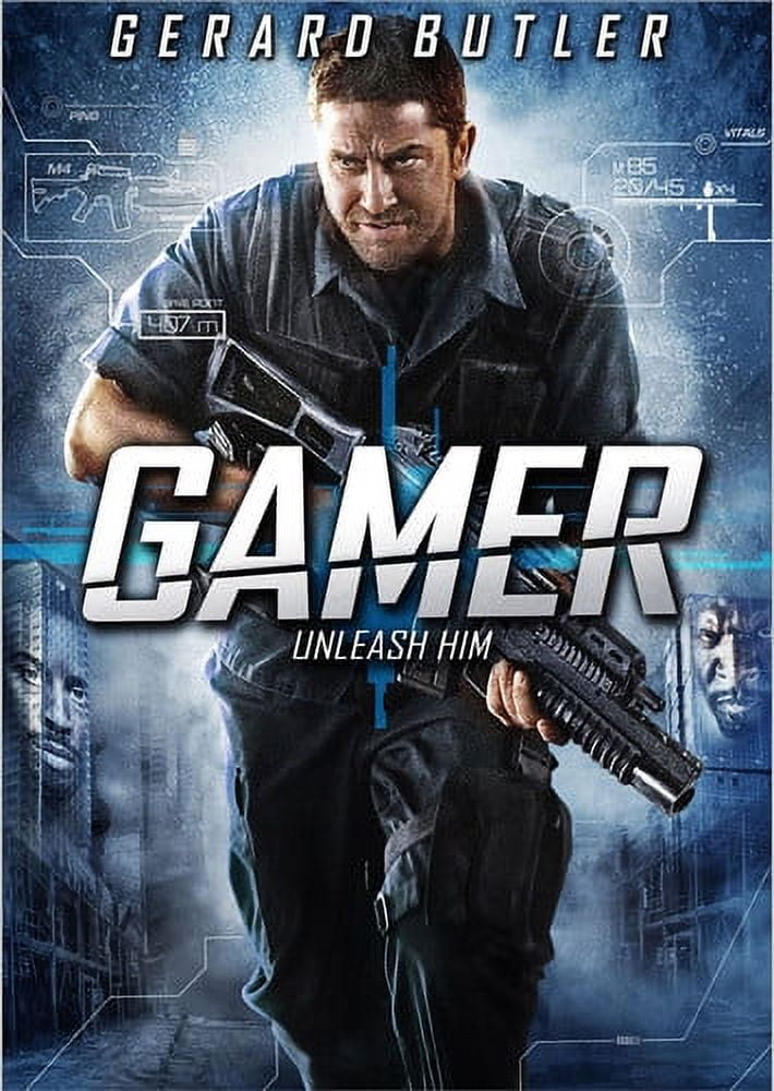 GAMER DVD GC Region 4 Gerard Butler Logan Lerman Action Sci-Fi