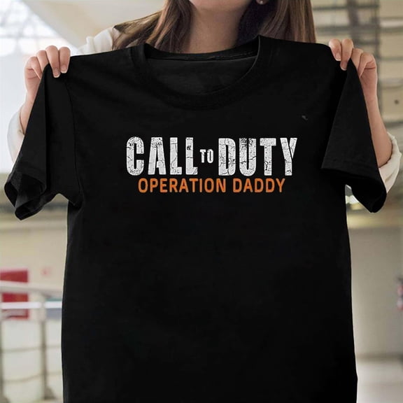 Gamer Dad Call Of Duty Operation Daddy Funny Father's Video Game T-Shirt Unisex, up to 5XL