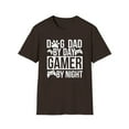 thumbnail image 1 of Gamer Dad, Gildan Unisex Softstyle T-Shirt, Dog Dad Graphic Tee, S-3XL, 1 of 3