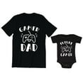 thumbnail image 1 of Gamer Dad Men's T-Shirt Future Gamer Baby Bodysuit Kids Youth Toddler Shirt Matching Outfits, 1 of 3