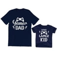 thumbnail image 1 of Gamer Dad Men's T-Shirt Videogame Funny Graphic Future Gamer Kid Toddler Shirt Youth, 1 of 3
