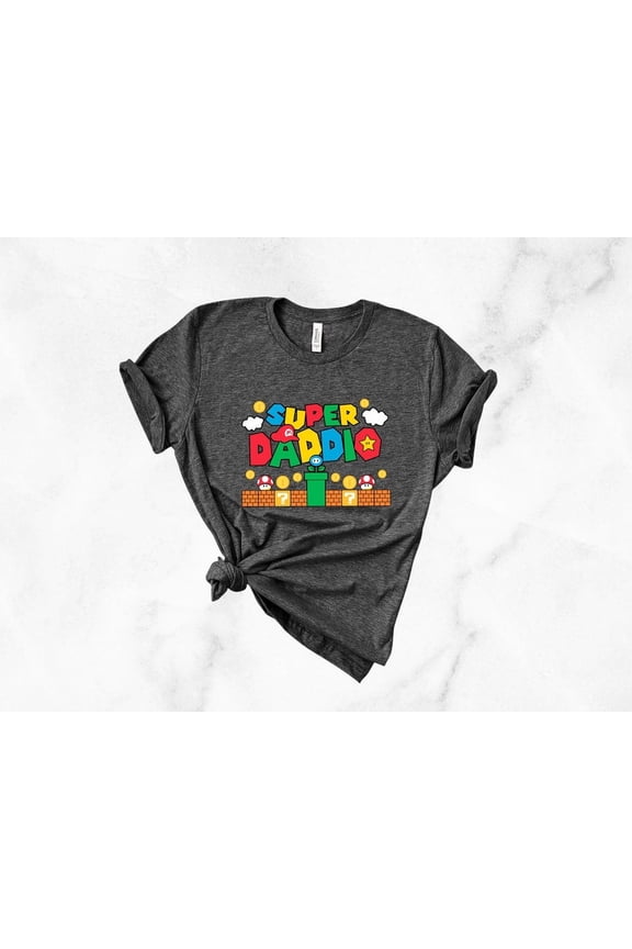 Gamer Dad Super Daddio Father'S Day Dad Daddy Best Dad For Dad, Gamer Daddy New Dad F1343