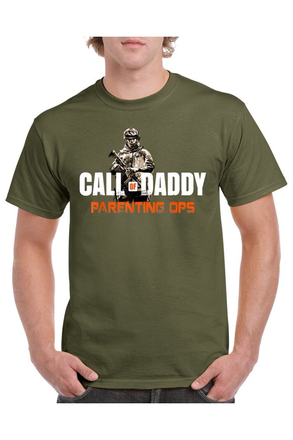 Gamer Dad T-Shirt Men's Funny Video Game Graphic Tee Father's Day Gift from Son and Daughter