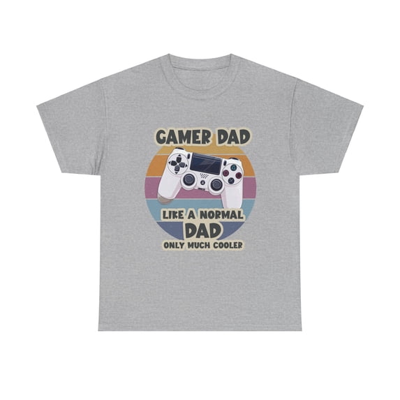 Gamer Dad t-shirt, Nice t-shirt for dad, Gift for Dad ID-0513-DM6T