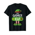 thumbnail image 1 of Gamer Elf Christmas Matching Group Family T-Shirt, 1 of 5