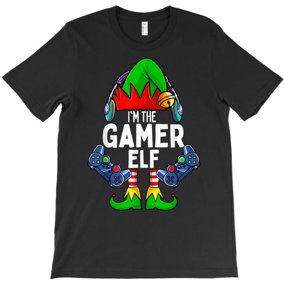 Gamer Fairy Funny Matching Family Christmas Holiday Graphic - Last-Minute Gift, H2480 Unisex T-Shirt, Up to 5XL Available