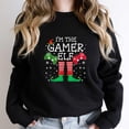 thumbnail image 1 of Gamer Fairy Funny Matching Family Gaming Fairy Christmas Pajama Graphic SW5368 Unisex Sweatshirt, Up to Size 5XL, 1 of 2