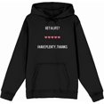 thumbnail image 1 of Gamer Get A Life? I Have Plenty Adult Black Long Sleeve Hoodie-Medium, 1 of 3