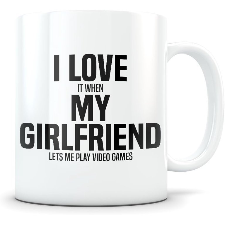 Gamer Gift for Boyfriend - Funny Video Game Mug for Men i 