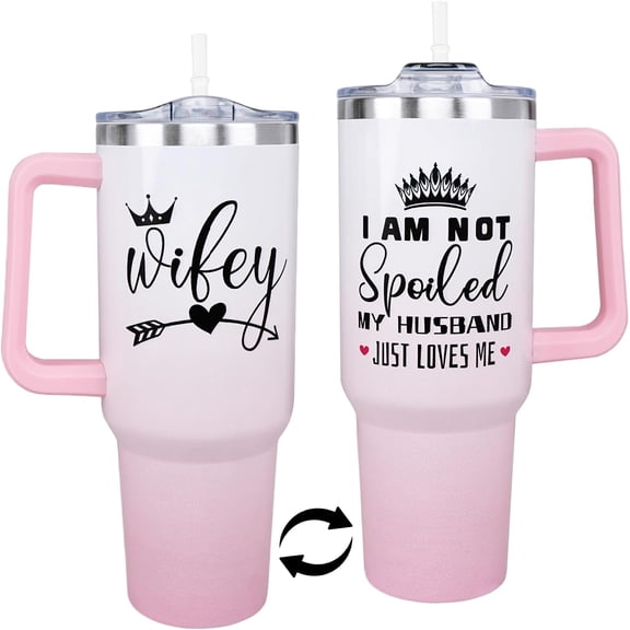 Gamer Gifts, 40 Oz Gaming Tumbler with Handle and Straw Gamer Cup Coffee Mug Tumbler for Men, Cool Gaming Accessories Stuff, Unique Valentines Gifts for Gamers Men Boys Gaming Gifts for Men Teen Boys